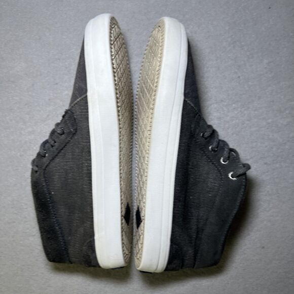 Sperry Crest Knoll  High Top Sneaker Chukka Womens 7.5 Canvas Gray Lace Up - Picture 9 of 13